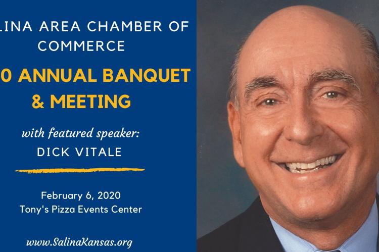 Dick Vitale will be in Salina on Feb. 6 as the key speaker at the Salina Area Chamber of Commerce Annual Banquet. (Photo courtesy Salina Area Chamber of Commerce)