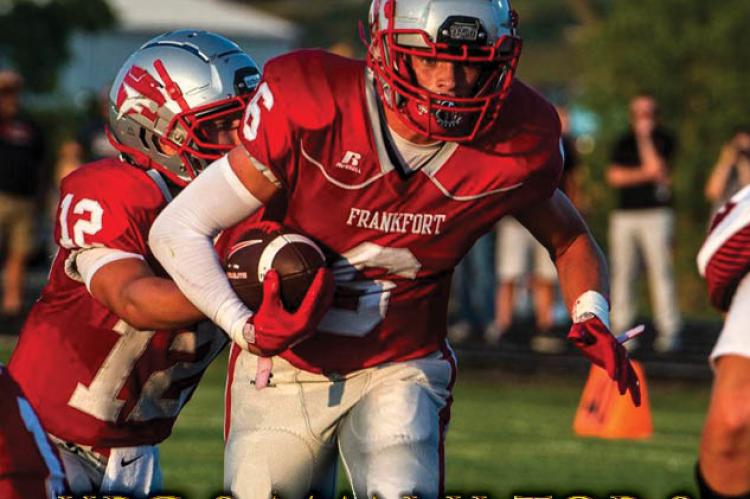 Kansas Pregame 8-Man Top 8: Lane Loiseau, Frankfort (Photo: Lewis Marien/Manhattan Mercury)