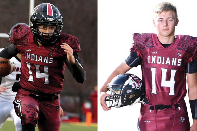 8-Man I Top 8: Kayde Rietzke (Photos: L-Everett Royer, R-Bree McReynolds-Baetz)