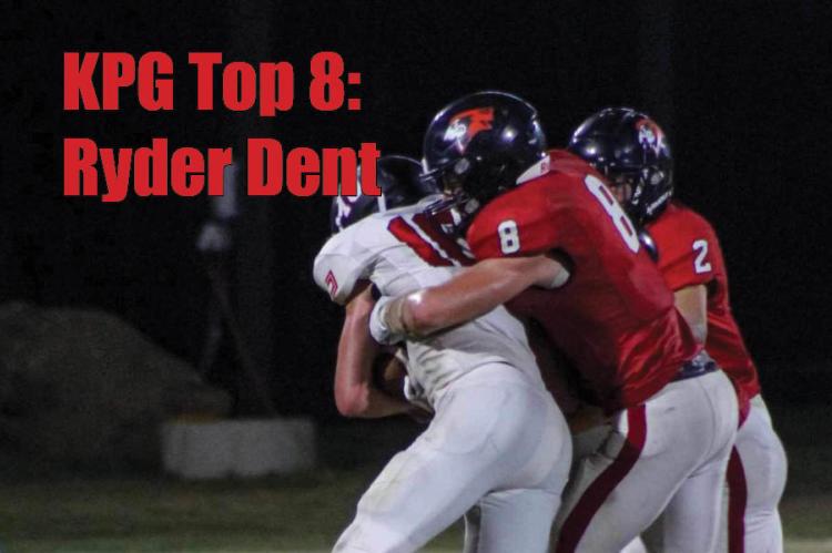 Kansas Pregame 8-Man Top 8: Ryder Dent, Ell-Saline (Photo: Jenna Hull)