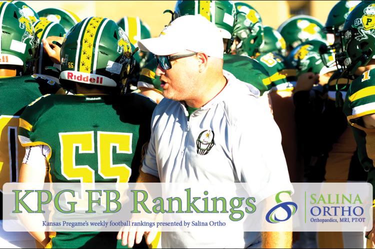 Coach Brent Hoelting has his Pratt Greenbacks 4-0 behind great defense, tough offensive line play and standout performances from Taye Wilson and Owen Schmidt. The schedule gets tough over the final four weeks starting with Wichita Collegiate this week. (Photo: Joey Bahr Photography)