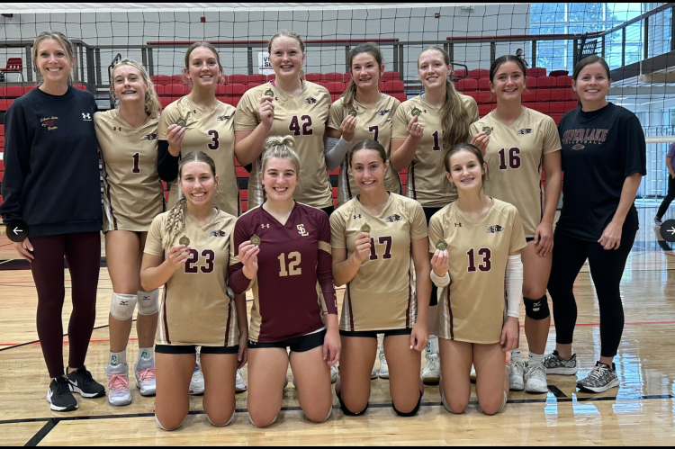 Silver Lake is ranked third in class 3A in the Kansas Volleyball Association Week 1 volleyball rankings. (Photo: Teuka Kruger)