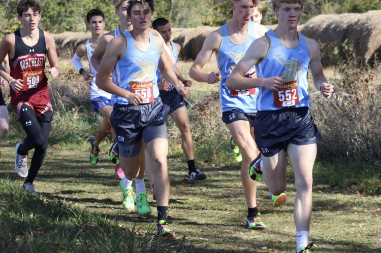 Central Heights holds down the top spot in the final statewide cross country poll. (Photo: Central Heights XC Facebook)