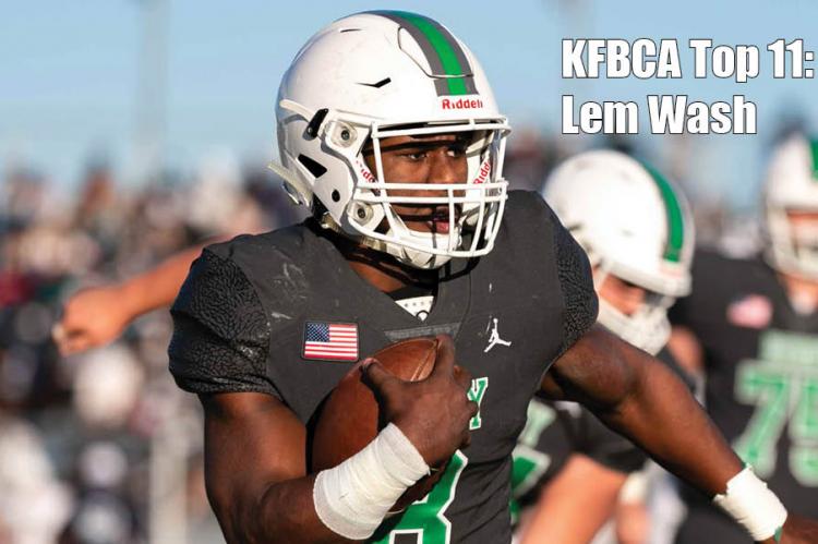 KFBCA Top 11: Derby QB Lem Wash, #8 (Photo: Nathan Alspaw, Derby Informer)