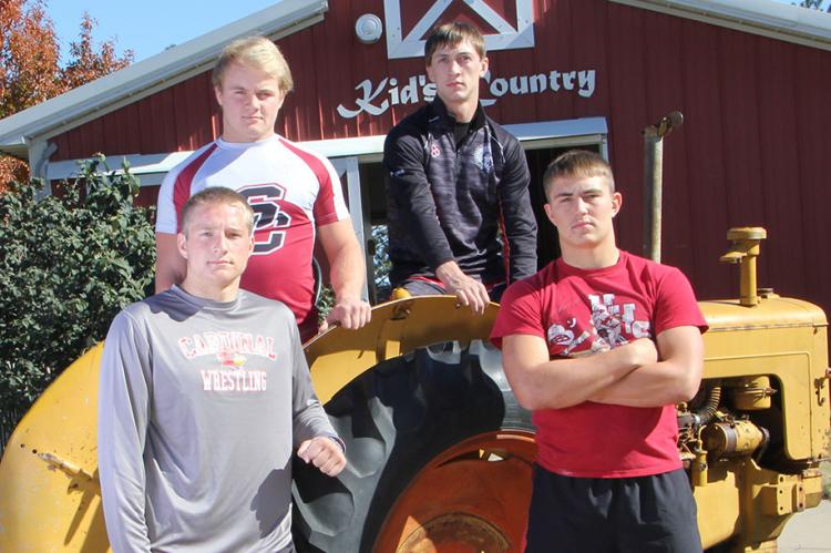Rolling Hills Zoo was the host for our first Winter Sports Preview cover shoot. The zoo provided a beautiful backdrop as a few of the state's top basketball players and wrestlers gathered for our feature.