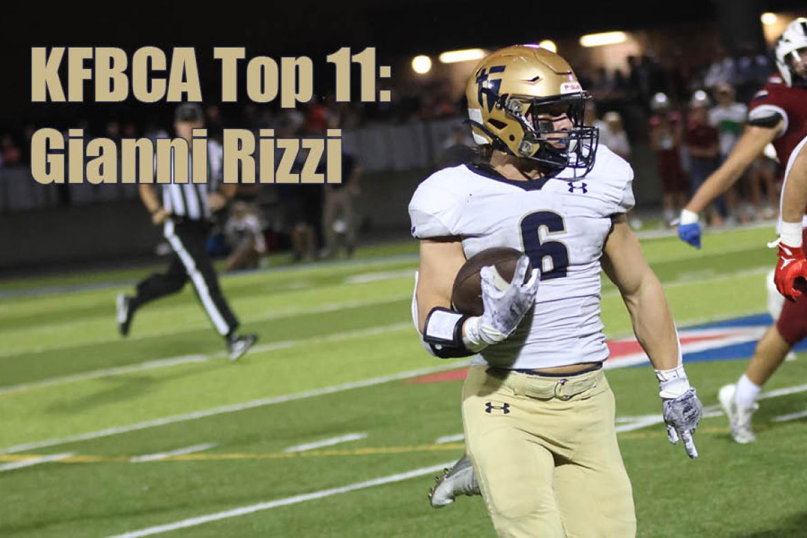KFBCA Top 11: Gianni Rizzi, St. Thomas Aquinas (Photo: Michele Gress)