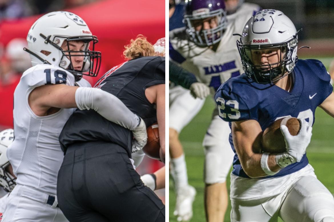 KFBCA Top 11: Broc Worcester (left) and Holden Zigman (right) (Photos by Lori Habiger/Center Stage Sports)