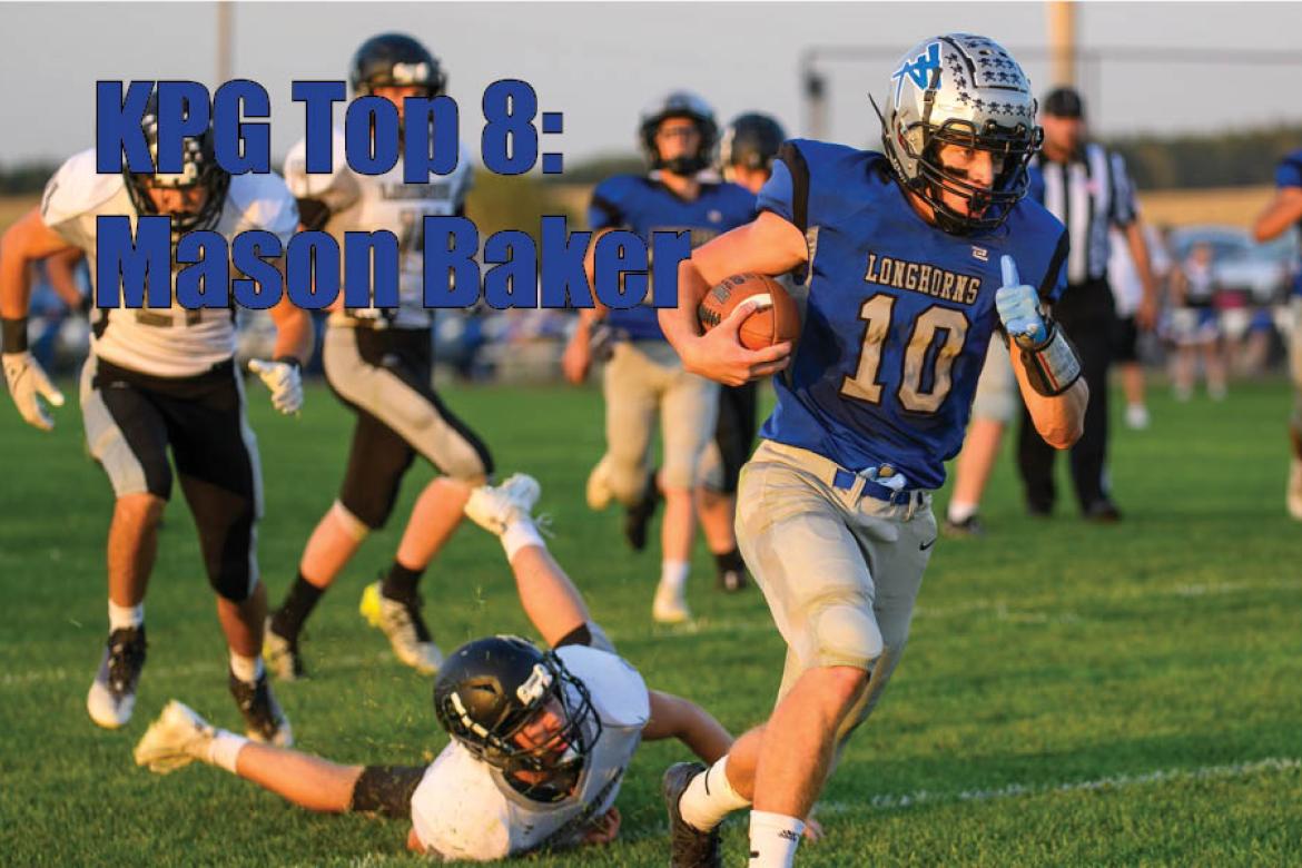 Kansas Pregame 8-Man Top 8: Mason Baker, Thunder Ridge (Photo: Dale Stephens Photography)