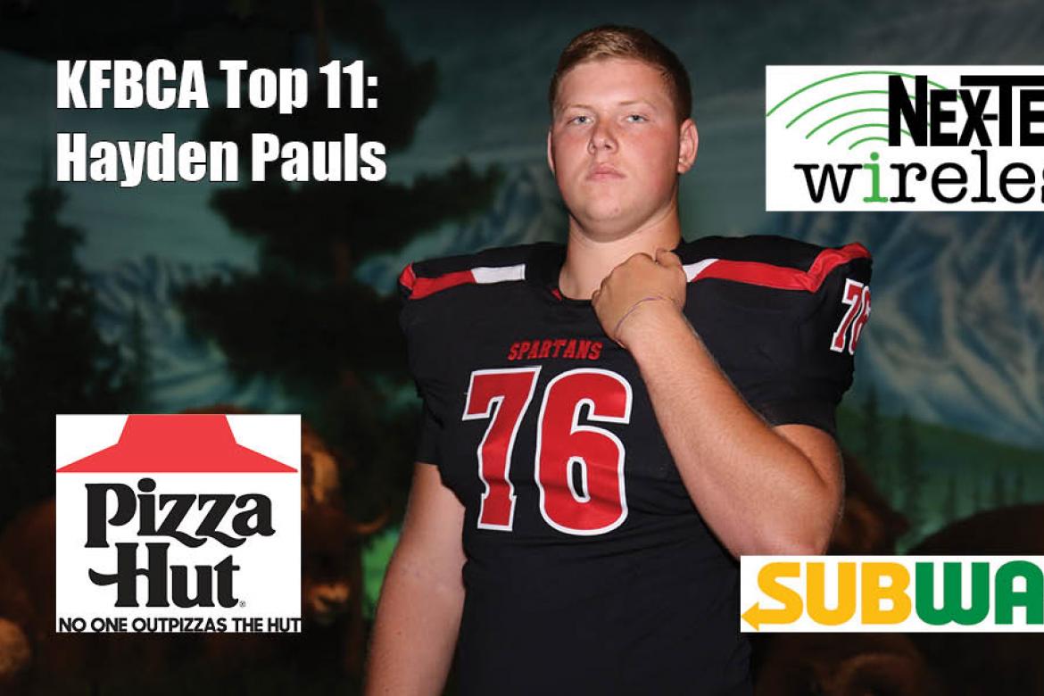 KFBCA Top 11: Hayden Pauls, brought to you by Nex-Tech Wireless, Pizza Hut and Subway. (Photo by Everett Royer, KSportsImages.com)