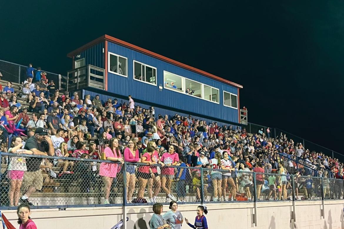 Marion fans have plenty to cheer about this season as their quality win over Council Grove keeps them unbeaten and moves them into the #3 spot in our 1A rankings. (Photo: MarionAD)