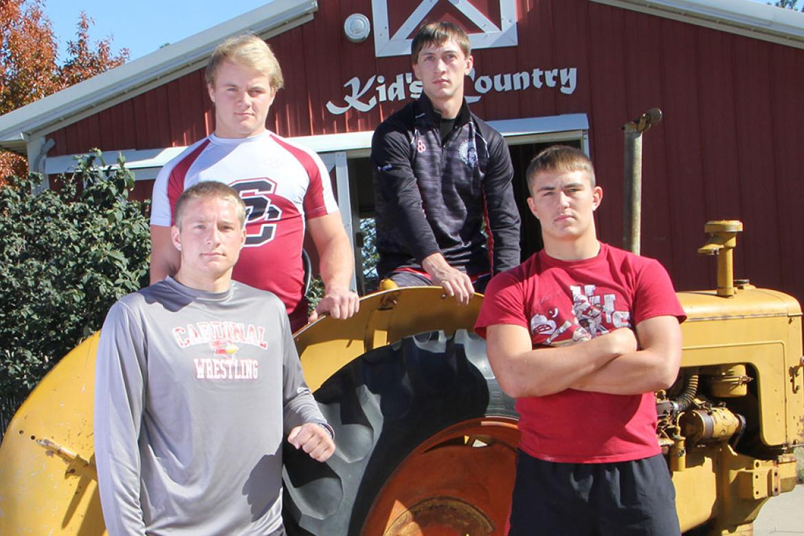 Rolling Hills Zoo was the host for our first Winter Sports Preview cover shoot. The zoo provided a beautiful backdrop as a few of the state's top basketball players and wrestlers gathered for our feature.