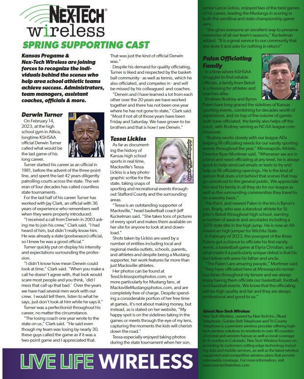 NexTech Wireless Spring Supporting Cast Kansas Pregame