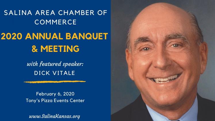 Dick Vitale will be in Salina on Feb. 6 as the key speaker at the Salina Area Chamber of Commerce Annual Banquet. (Photo courtesy Salina Area Chamber of Commerce)