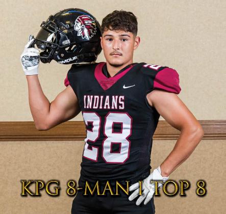 Kansas Pregame 8-Man Top 8: Khris Hermosillo, Wichita County (Photo: Heather Kindall Photography)