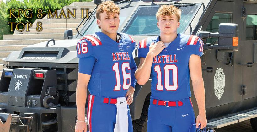 Kansas Pregame 8-Man Top 8: Eli Broxterman and Brandon Schmelzle (Photo: Heather Kindall Photography)