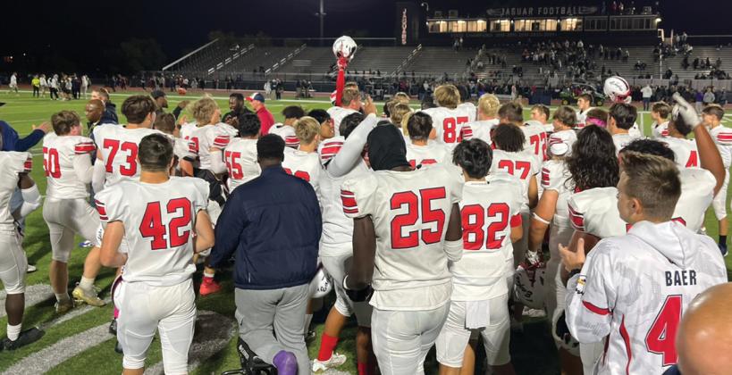 Olathe North used an incredible defensive effort to hand Mill Valley their first loss of the season and stay unbeaten. (Photo: Josh Price)