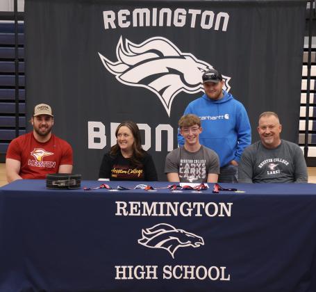 Brady Oberst, Remington, Powerlifting, Hesston College (Photo: Submitted)