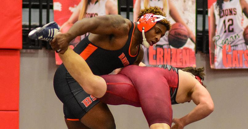 Bonner Springs senior Caleb Willis is one of the top ranked wrestlers in Kansas. (Photo by Nick Verbenec, www.nickverbenecphotography.com)