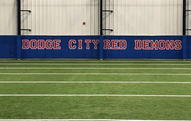 Dodge City's new indoor facility is one of the finest in Kansas. (Courtesy Photo)