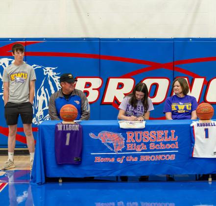 Anna Thielen, Russell, Basketball, Kansas Wesleyan (Photo: Submitted)
