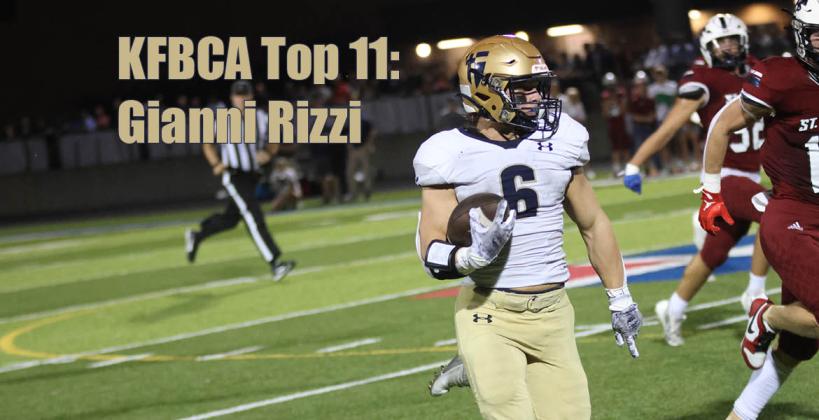 KFBCA Top 11: Gianni Rizzi, St. Thomas Aquinas (Photo: Michele Gress)