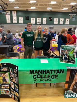 Fiona Van Dyke, Lawrence-Free State, Volleyball, Manhattan College (NY) (Photo: Submitted)