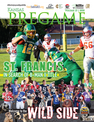St. Francis appears to be a team on a mission to win the 8-Man II title game this year after falling to Canton-Galva in the 8-Man I game last fall. (Photo by Shawna Blanka)