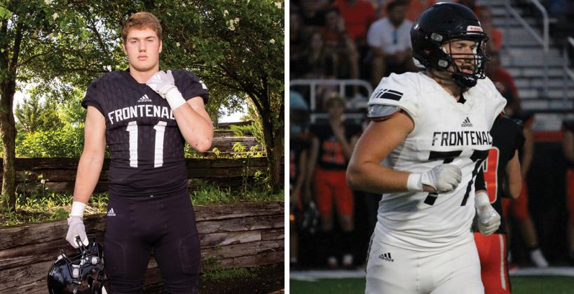 KFBCA Top 11: Landon Dean (Left photo by Julie Kuhlmann, right photo courtesy Oklahoma State 24/7 Sports Twitter)