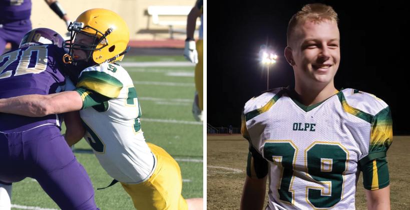 KFBCA Top 11: Ted Skalsky (Left photo by Stephen Coleman, right photo from Skalsky's Hudl)
