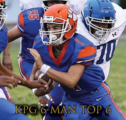 Kansas Pregame 6-Man Top 6: Jake Hoopingarner, Otis-Bison (Photo courtesy of the Great Bend Tribune)