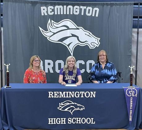 Lilli Young, Remington, Cheerleading, Carroll College (MT) (Photo: Submitted)