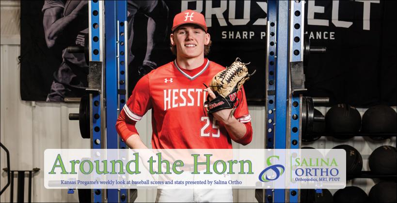 Hesston senior Whit Rhodes, a Nebraska baseball commit, is leading the way for a Swather team that is now 9-2 on the season. (Photo: Heather Kindall Photography)