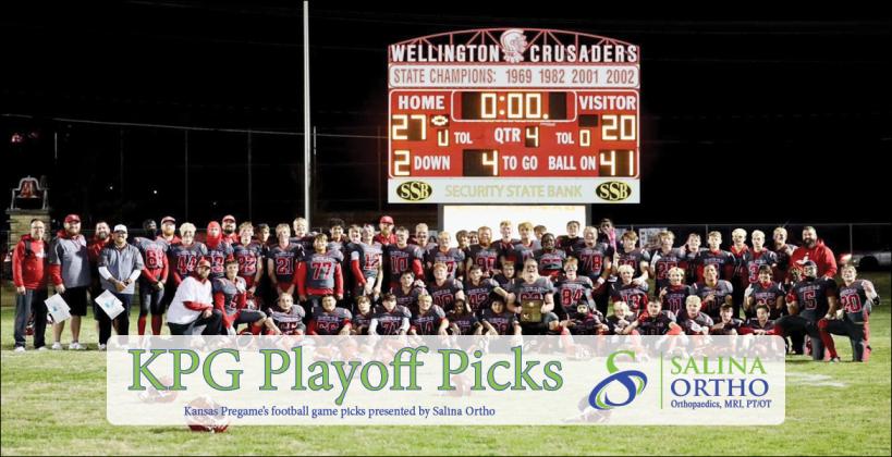 Wellington used late-game heroics to edge Kapaun Thursday night. (Photo: Wellington FB X)