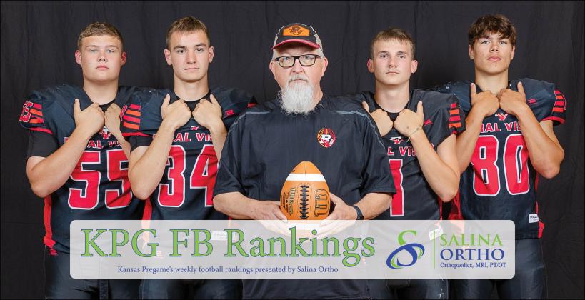 Rural Vista has just one loss on the season to 8-Man I power Little River and the Heat are otherwise dominant allowing just 12 total points in their six wins. This week's matchup with Burlingame will give an indication just how much momentum RV has as they head into the postseason. (Photo: Heather Kindall Photography)