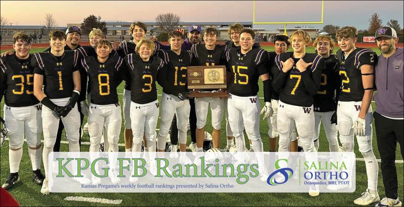 Weskan enters the postseason ready to defend their state title, but that defense won't start until next week following a bye to open the 6-Man playoffs. (Photo: Brett Cleland, Sports in Kansas)