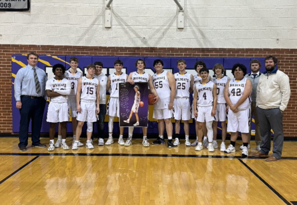 Minneola senior Eli Lang scored his 1,000th career point Tuesday night. (Courtesy Photo)