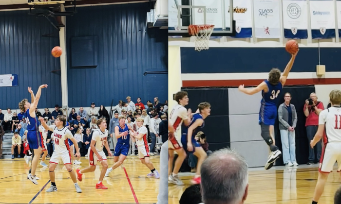 Wabaunsee senior Karsten Breiner returned to the court after a devastating injury. Wabaunsee senior Karsten Breiner returned to the court after a devastating injury.