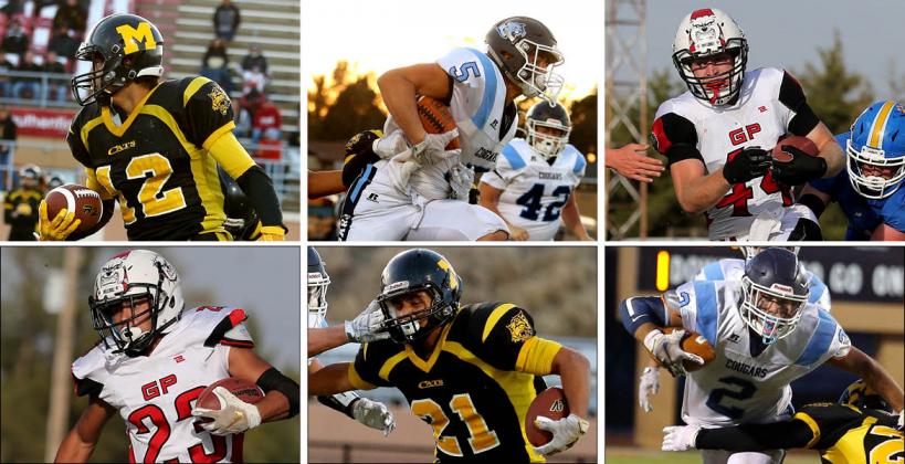 Kansas Pregame's first ever Top 6 team of seniors, as voted on by coaches (pictured in no particular order) are, clockwise from top left: Adan Granillo, Colton McCarty, Wade Rush, Drew Schields, Gerardo Garcia and Rojelio Loya. (Photos: Everett Royer, KSportsImages.com)