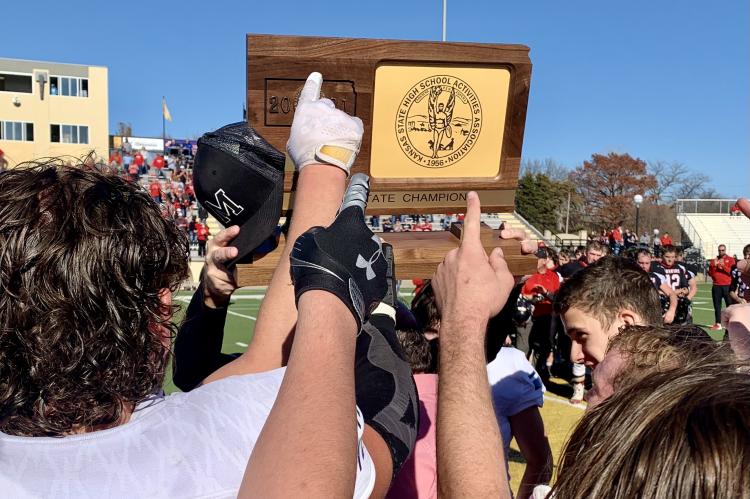 Eighteen teams will battle for a KSHSAA football state championship Saturday. (File Photo)