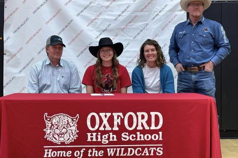 Lindy Donley, Oxford, Rodeo, Northwestern State University (OK) (Photo: Submitted) Lindy Donley, Oxford, Rodeo, Northwestern State University (OK) (Photo: Submitted)