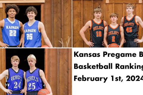 Clockwise from the bottom left: South Gray's Joey Dyck and Dominic Martin, Kapaun's Teagan Charles and Brooks Powers, and Beloit's Quinn Eilert, Noah Gerstner and Bryce Beisner are leading the way for this trio of ranked teams. (Photos: Heather Kindall Photography)