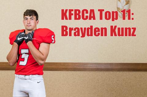 KFBCA Top 11: Brayden Kunz, Conway Springs (Photo: Heather Kindall)