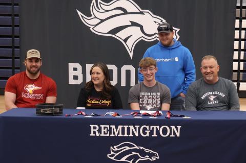 Brady Oberst, Remington, Powerlifting, Hesston College (Photo: Submitted) Brady Oberst, Remington, Powerlifting, Hesston College (Photo: Submitted)