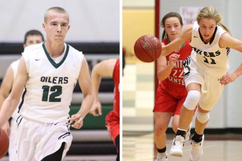 Devin and Emily Ryan will try to keep both Central Plains teams undefeated throughout the postseason starting with this week's regional tournaments. (Devin Ryan photo by Joey Bahr, Emily Ryan photo by Everett Royer)