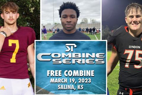 What do Jaren Kanak (left), Tyrell Reed (center), and Kaedin Massey (right) have in common? They all saw a significant boost in their recruitment following strong performances at Sharp Performance Combine Series events.