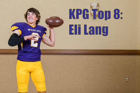 Kansas Pregame 8-Man Top 8: Eli Lang, Minneola (Photo: Heather Kindall) Kansas Pregame 8-Man Top 8: Eli Lang, Minneola (Photo: Heather Kindall)
