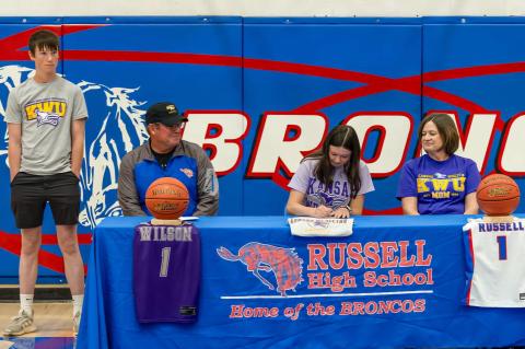 Anna Thielen, Russell, Basketball, Kansas Wesleyan (Photo: Submitted) Anna Thielen, Russell, Basketball, Kansas Wesleyan (Photo: Submitted)