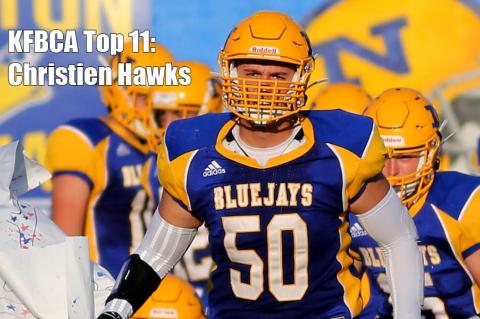 KFBCA Top 11: Norton lineman Christien Hawks, #50 (Photo by Everett Royer, KSportsImages.com)