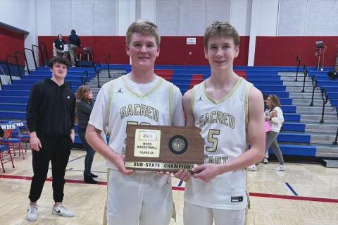 Walker Tuttle (left) and Will. (Photo: Brooke Tuttle)