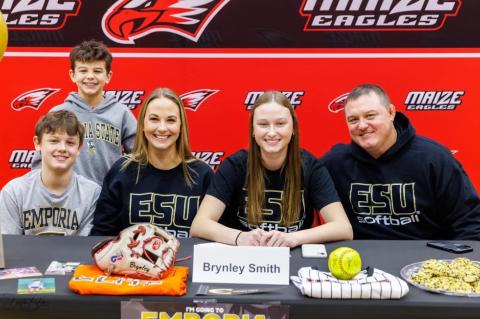 Brynley Smith, Maize, Softball, Emporia State University (Photo: Submitted) Brynley Smith, Maize, Softball, Emporia State University (Photo: Submitted)